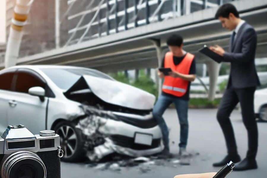 compensacion daños materiales accidente